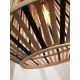 Pendule, Lustre suspendate - Lustra/Pendul eco din bambus Merapi diamond, bl/nat