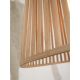 Pendule, Lustre suspendate - Lustra/Pendul eco din bambus Merapi tapered L, nat