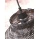 Pendule, Lustre suspendate - Lustra/Pendul eco din bambus Tahiti 45x20, bl