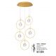 Pendule, Lustre suspendate - Lustra cu 5 pendule LED design modern ATOS