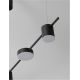 Pendule, Lustre suspendate - Lustra moderna dimabila cu 5 spoturi LED NORDIK