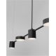 Pendule, Lustre suspendate - Lustra moderna dimabila cu 5 spoturi LED NORDIK