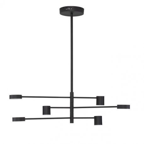 Pendule, Lustre suspendate - Lustra moderna dimabila cu 6 spoturi LED NORDIK