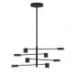 Pendule, Lustre suspendate - Lustra moderna dimabila cu 8 spoturi LED NORDIK