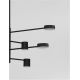 Pendule, Lustre suspendate - Lustra moderna dimabila cu 8 spoturi LED NORDIK