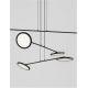 Pendule, Lustre suspendate - Lustra moderna dimabila cu 6 spoturi LED directionabile SCOPE
