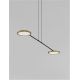 Pendule, Lustre suspendate - Lustra moderna dimabila cu 2 spoturi LED directionabile SCOPE