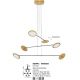 Pendule, Lustre suspendate - Lustra moderna dimabila cu 6 spoturi LED directionabile SCOPE