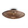 Plafoniera eco din ratan Tanami disc L, nat