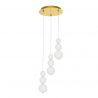 Lustra dimabila moderna cu 3 pendule LED FLEA