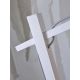 Lampadare - Lampadar eco din bambus cu ratan Tanami L white/disc, nat