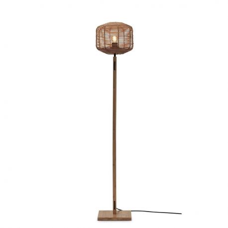 Lampadare - Lampadar eco din bambus cu ratan Tanami straight nat./2520 nat