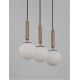 Pendule, Lustre suspendate - Lustra cu 3 pendule design modern MONET