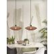 Pendule, Lustre suspendate - Lustra/Pendul eco din ratan Tanami disc S, nat