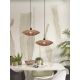 Pendule, Lustre suspendate - Lustra/Pendul eco din ratan Tanami disc S, nat