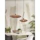 Pendule, Lustre suspendate - Lustra/Pendul eco din ratan Tanami disc S, nat