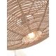 Pendule, Lustre suspendate - Lustra/Pendul eco din ratan Tanami disc S, nat