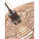 Pendule, Lustre suspendate - Lustra/Pendul eco din ratan Tanami disc S, nat