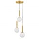 Pendule, Lustre suspendate - Lustra cu 3 pendule design modern MONET
