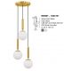 Pendule, Lustre suspendate - Lustra cu 3 pendule design modern MONET
