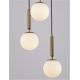 Pendule, Lustre suspendate - Lustra cu 3 pendule design modern MONET