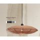 Pendule, Lustre suspendate - Lustra/Pendul eco din ratan Tanami disc L, nat