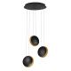 Pendule, Lustre suspendate - Lustra cu 3 pendule LED design ambiental SHELL