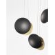 Pendule, Lustre suspendate - Lustra cu 3 pendule LED design ambiental SHELL
