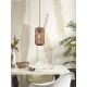 Pendule, Lustre suspendate - Lustra/Pendul eco din ratan Tanami tube L, nat