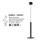 Pendule, Lustre suspendate - Lustra, Pendul LED design tubular DANDIA