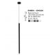 Pendule, Lustre suspendate - Lustra, Pendul LED design tubular DANDIA
