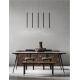 Pendule, Lustre suspendate - Lustra cu 5 pendule LED design tubular DANDIA