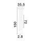 Pendule, Lustre suspendate - Lustra cu 5 pendule LED design tubular DANDIA