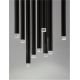 Pendule, Lustre suspendate - Lustra cu 10 pendule LED design tubular DANDIA