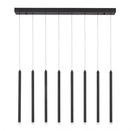 Pendule, Lustre suspendate - Lustra cu 8 pendule LED design tubular TRIMLE