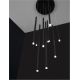 Pendule, Lustre suspendate - Lustra cu 10 pendule LED design tubular TRIMLE