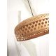 Pendule, Lustre suspendate - Lustra/Pendul eco din bambus Ubud double shade, nat