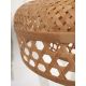Pendule, Lustre suspendate - Lustra/Pendul eco din bambus Ubud double shade, nat