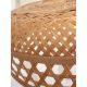 Pendule, Lustre suspendate - Lustra cu 2 Pendule eco din bambus Ubud single set/2, nat