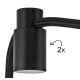 Pendule, Lustre suspendate - Lustra cu 2 Pendule eco din bambus Ubud single set/2, nat
