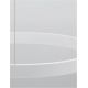 Pendule, Lustre suspendate - Lustra LED design circular cu iluminat sus si jos ELOWEN alb, diametru 60cm