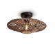 Plafoniere - Plafoniera eco din ratan Zanzibar flat 40cm S, nat