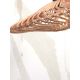 Plafoniere - Plafoniera eco din ratan Zanzibar flat 55cm L, nat