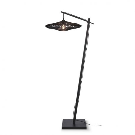 Lampadare - Lampadar eco din bambus cu ratan Zanzibar L bl/55cm, bl