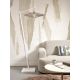 Lampadare - Lampadar eco din bambus cu ratan Zanzibar L white/55cm, white