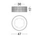 Pendule, Lustre suspendate - Lustra aplicata, Plafoniera moderna design deosebit BAROK