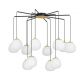 Lustra moderna design deosebit cu 12 de surse de lumina THE EGG
