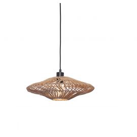 Pendule, Lustre suspendate - Lustra/Pendul eco din ratan Zanzibar flat 40cm S, nat