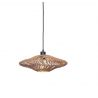 Lustra/Pendul eco din ratan Zanzibar flat 40cm S, nat