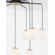 Pendule, Lustre suspendate - Lustra moderna design deosebit cu 8 de surse de lumina THE EGG